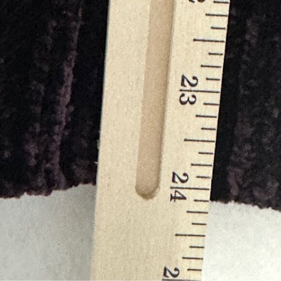Orvis Womens Chenille Sweater Plum Size Small Crew Neck Cozy Warm Winter - Picture 6 of 9